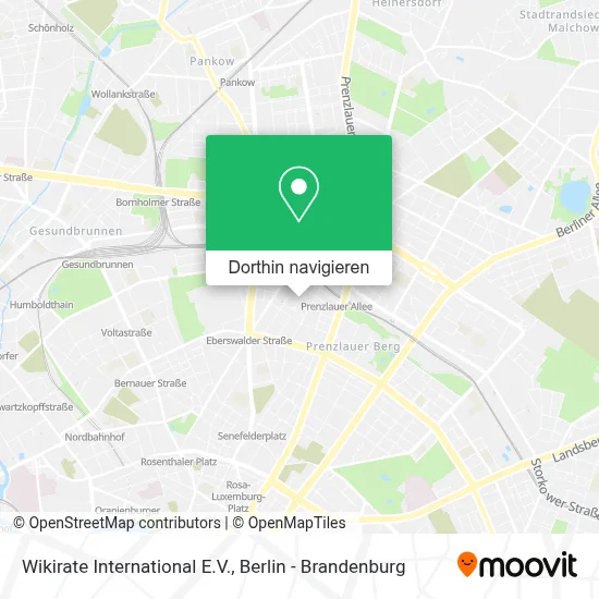 Wikirate International E.V. Karte
