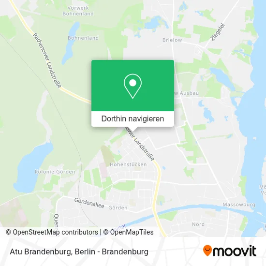 Atu Brandenburg Karte