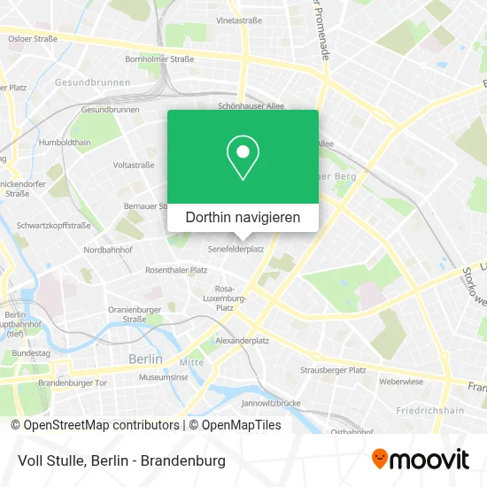 Voll Stulle Karte