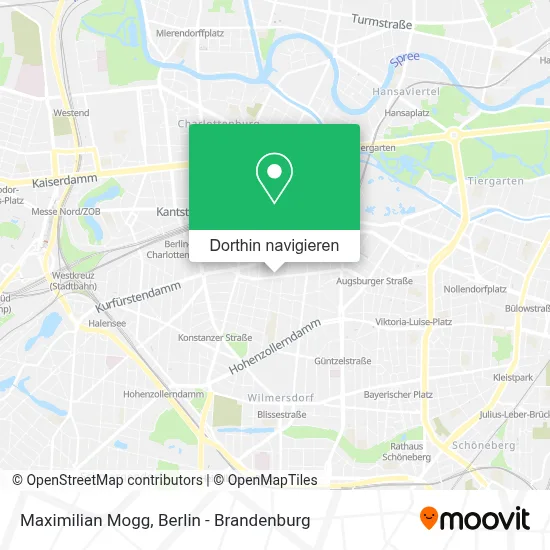 Maximilian Mogg Karte