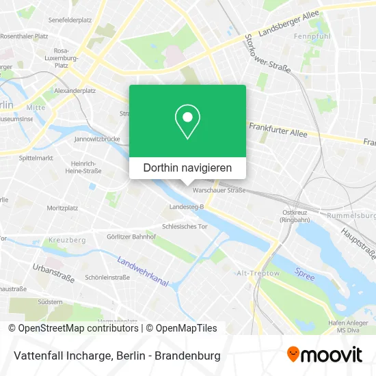 Vattenfall Incharge Karte
