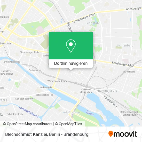 Blechschmidt Kanzlei Karte