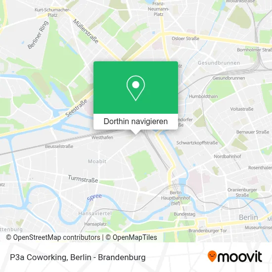 P3a Coworking Karte