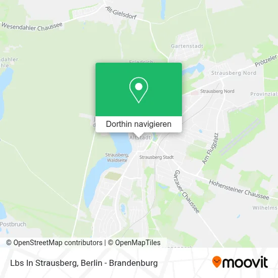 Lbs In Strausberg Karte