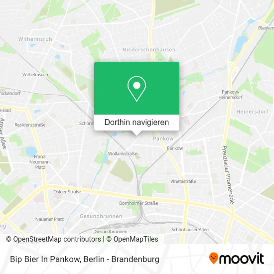 Bip Bier In Pankow Karte