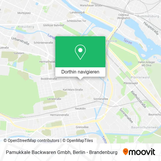 Pamukkale Backwaren Gmbh Karte