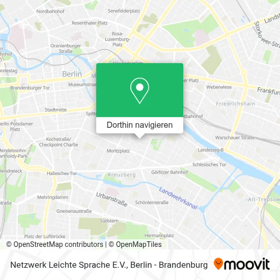 Netzwerk Leichte Sprache E.V. Karte