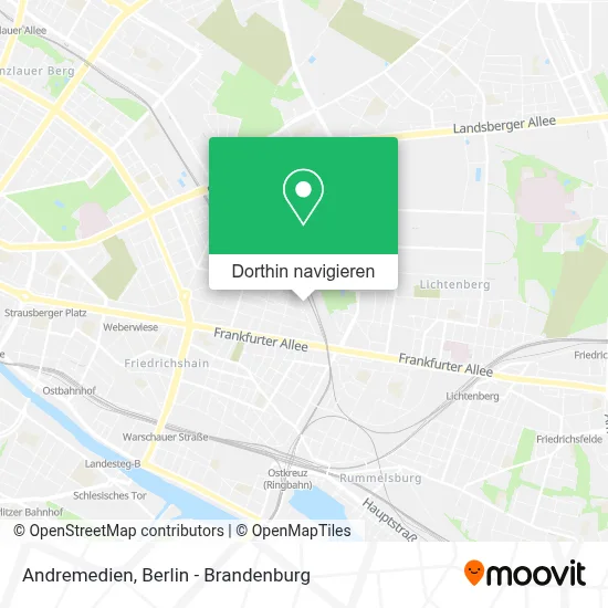 Andremedien Karte