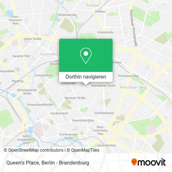 Queen's Place Karte