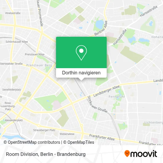 Room Division Karte