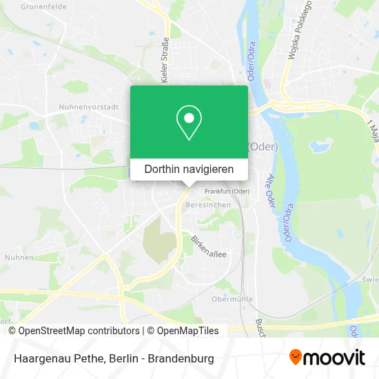 Haargenau Pethe Karte