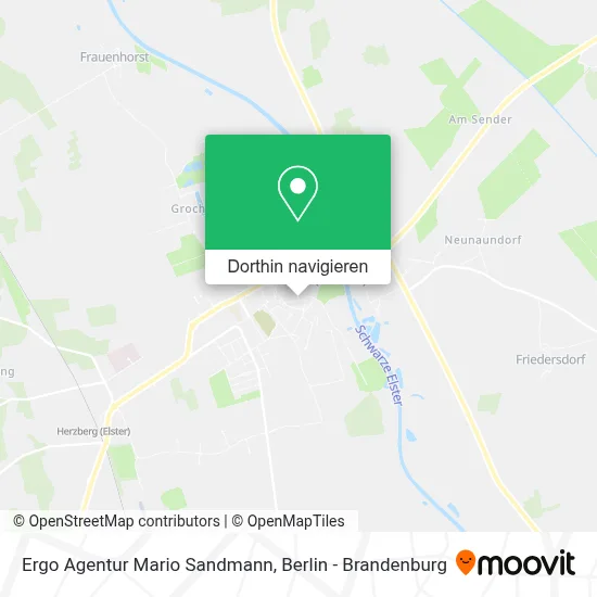Ergo Agentur Mario Sandmann Karte