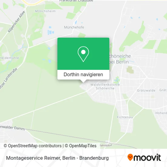 Montageservice Reimer Karte