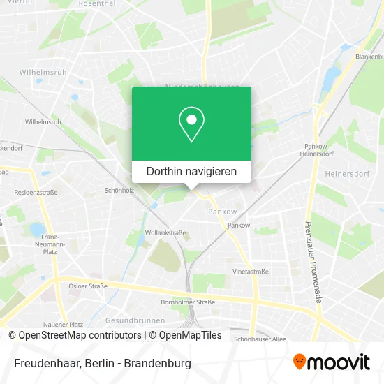 Freudenhaar Karte