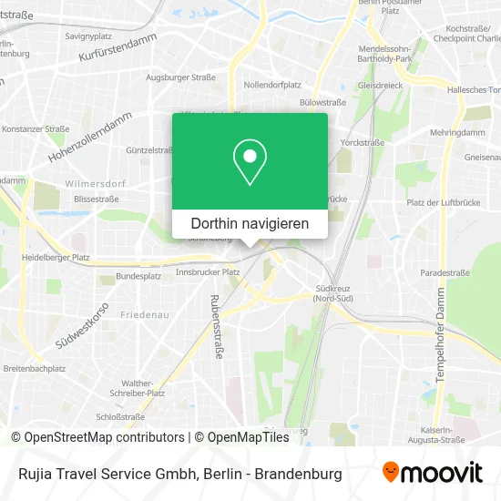 Rujia Travel Service Gmbh Karte