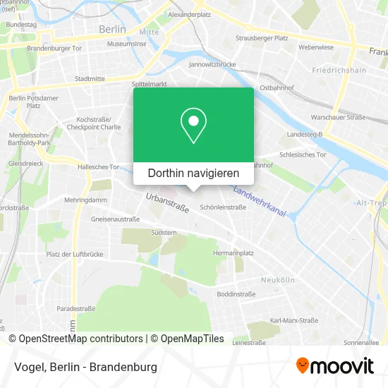 Vogel Karte