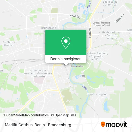 Medifit Cottbus Karte