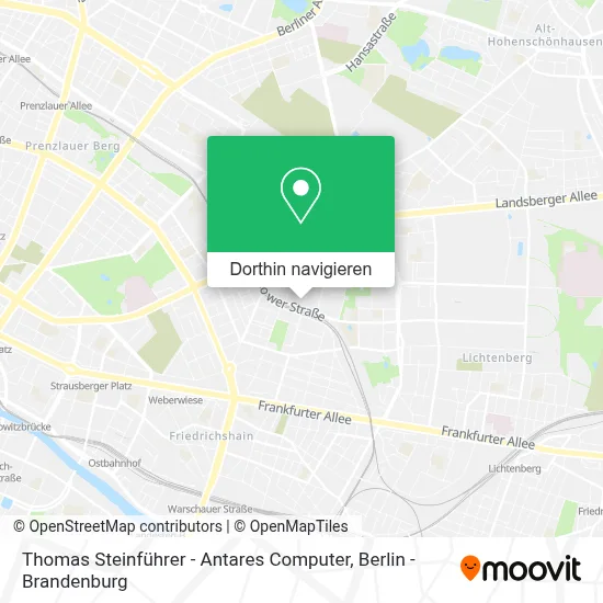 Thomas Steinführer - Antares Computer Karte