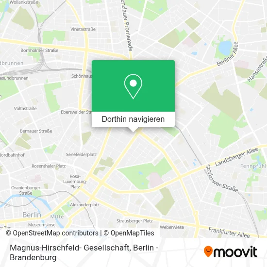 Magnus-Hirschfeld- Gesellschaft Karte