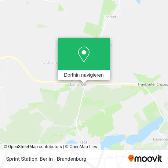 Sprint Station Karte