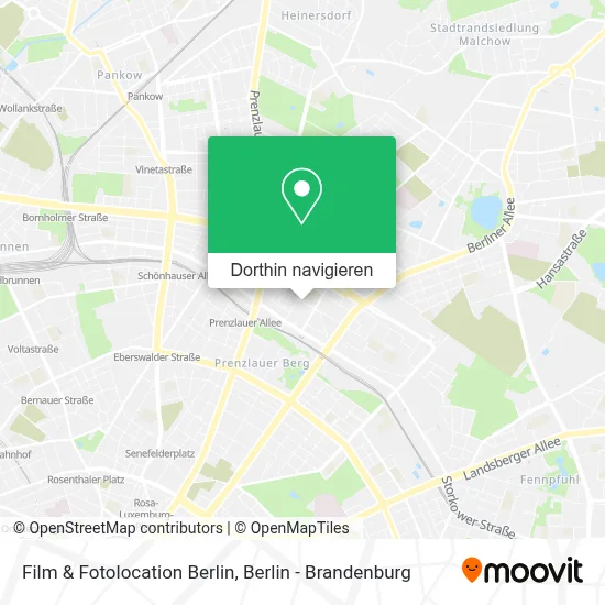 Film & Fotolocation Berlin Karte