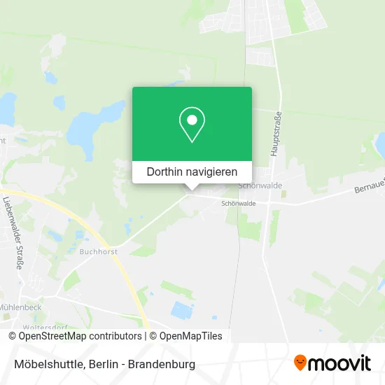 Möbelshuttle Karte