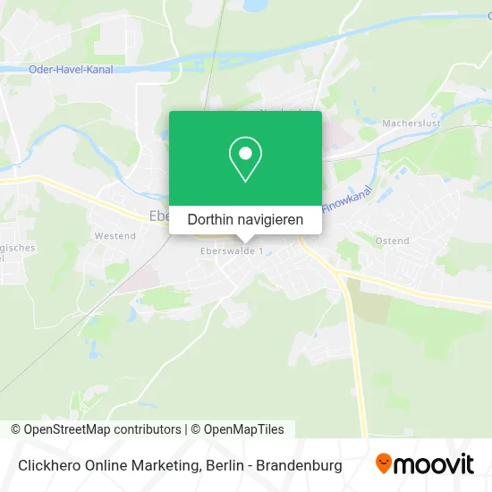 Clickhero Online Marketing Karte