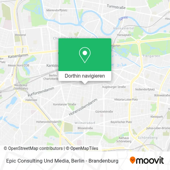 Epic Consulting Und Media Karte