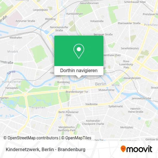 Kindernetzwerk Karte