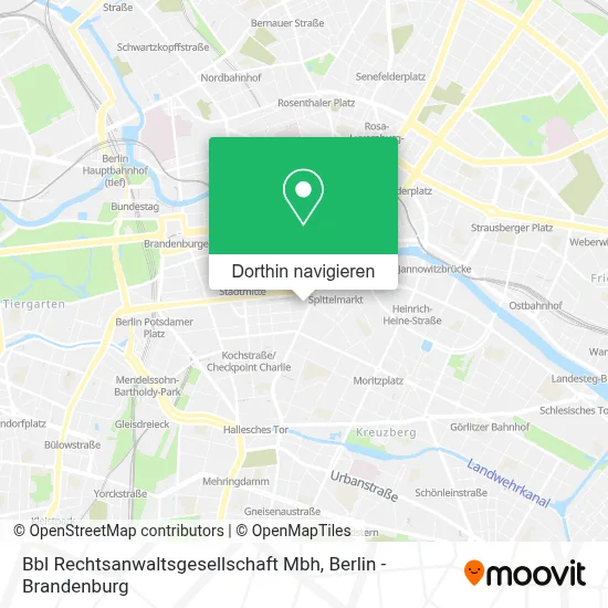 Bbl Rechtsanwaltsgesellschaft Mbh Karte