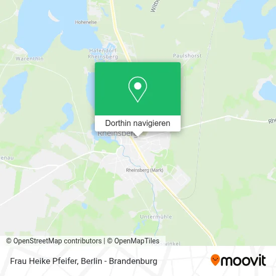 Frau Heike Pfeifer Karte