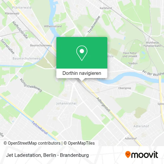 Jet Ladestation Karte