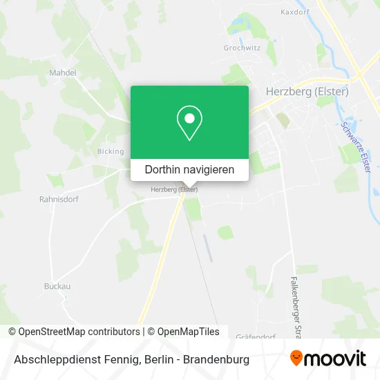 Abschleppdienst Fennig Karte