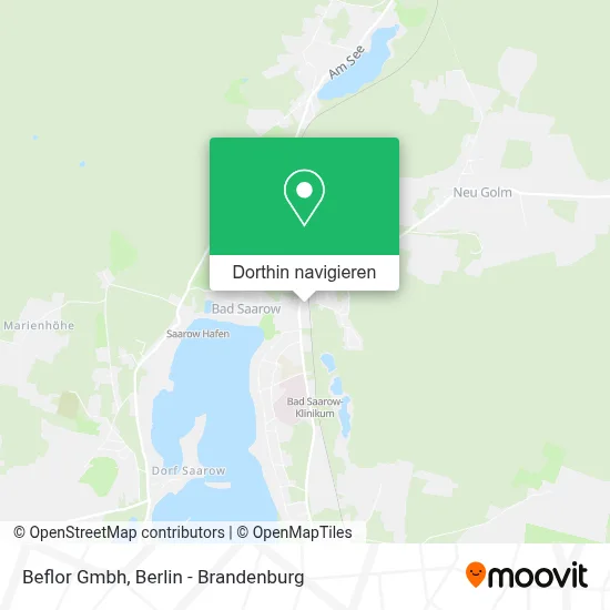Beflor Gmbh Karte