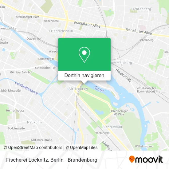 Fischerei Locknitz Karte