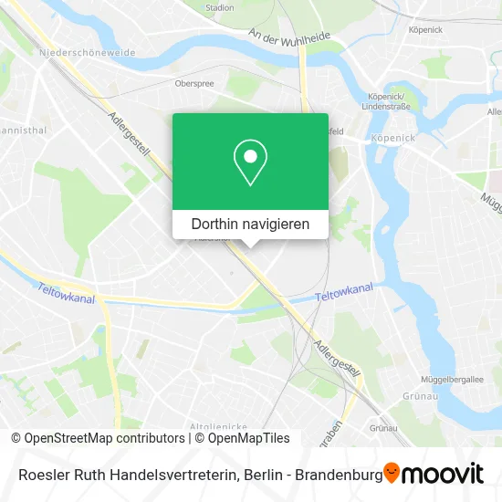 Roesler Ruth Handelsvertreterin Karte