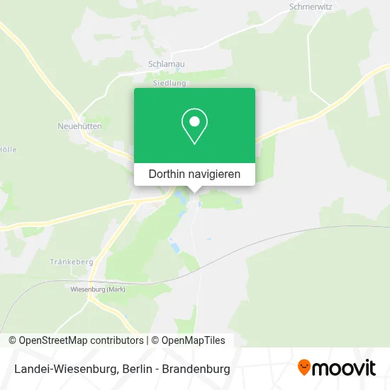 Landei-Wiesenburg Karte