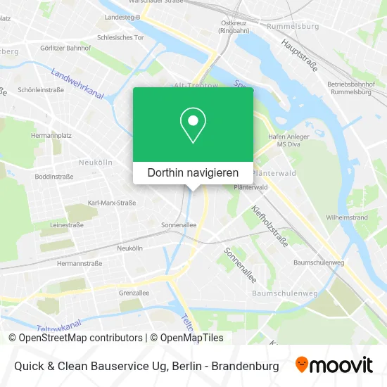 Quick & Clean Bauservice Ug Karte