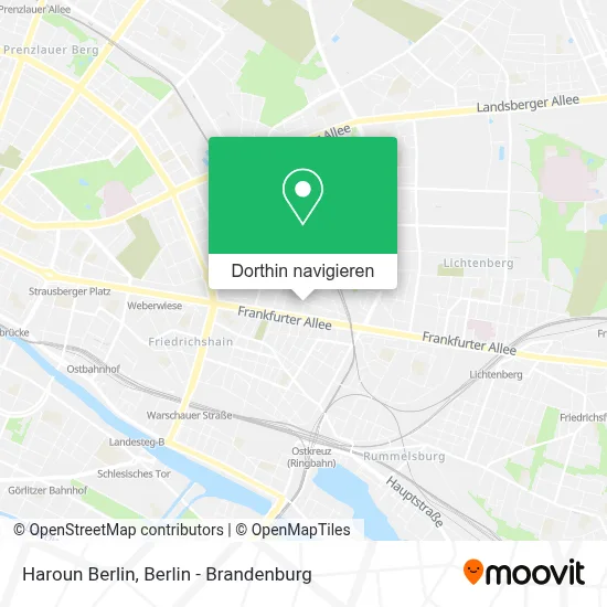 Haroun Berlin Karte