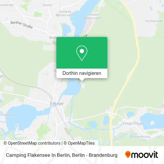 Camping Flakensee In Berlin Karte