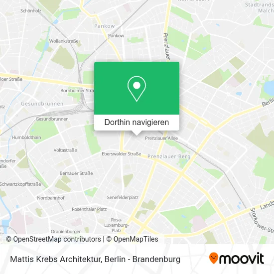 Mattis Krebs Architektur Karte