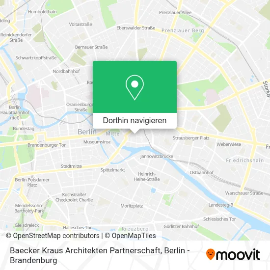 Baecker Kraus Architekten Partnerschaft Karte