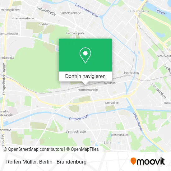 Reifen Müller Karte