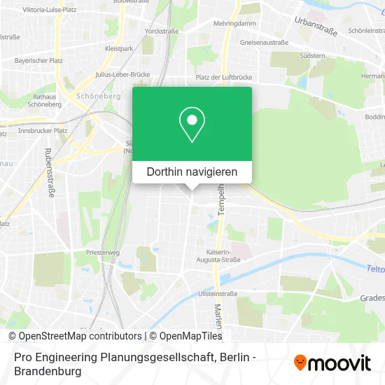 Pro Engineering Planungsgesellschaft Karte