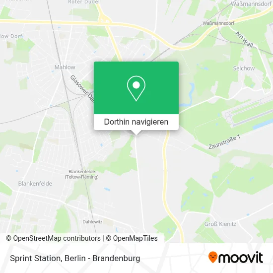 Sprint Station Karte