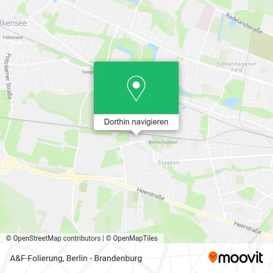 A&F-Folierung Karte