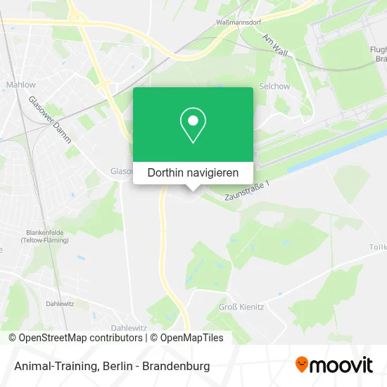Animal-Training Karte
