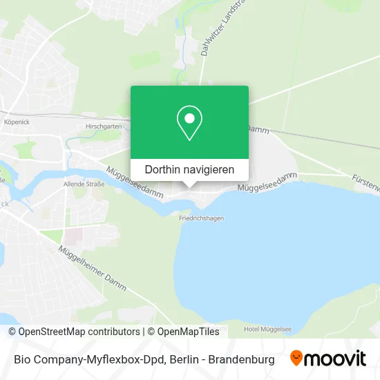 Bio Company-Myflexbox-Dpd Karte