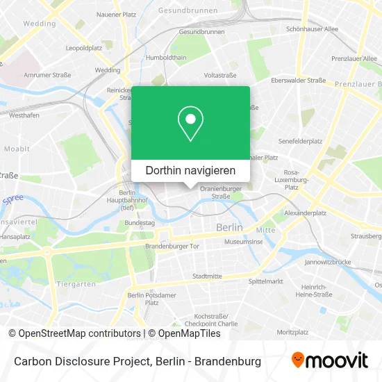 Carbon Disclosure Project Karte