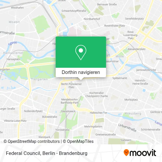 Federal Council Karte